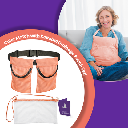 Kokobal Mastectomy Pillow with Sofa Cushion | Post Op Pillow For Breast Surgery Recovery