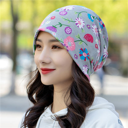 Korean Cashew Flower Bun Hat
