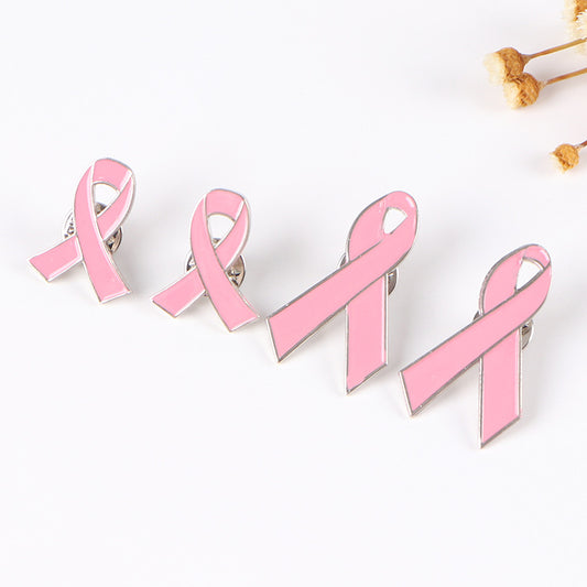 Ribbon Brooch - Support Breast Cancer Awareness