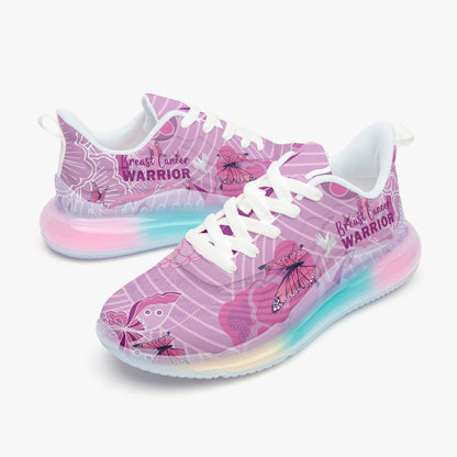 530. Lightweight Air Cushion Sneakers - Breast Cancer Warrior