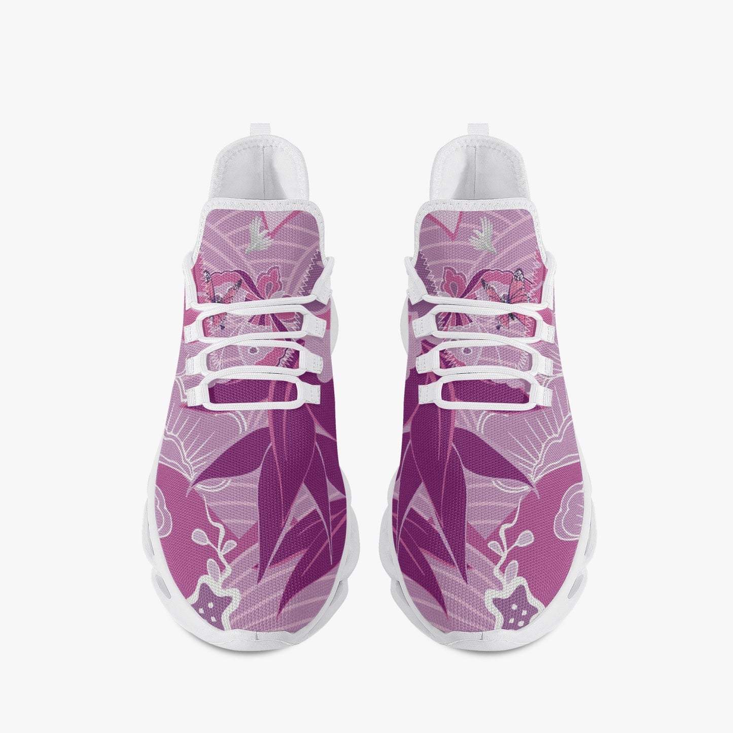 311. Bounce Mesh Knit Sneakers - Breast Cancer Warrior
