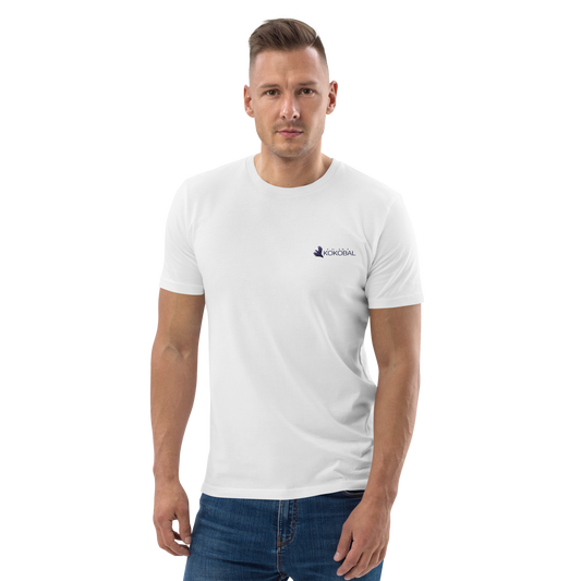 High-Quality Organic Cotton Custom T-Shirts by KOKOBAL: Support Breast Cancer Awareness Year-Round - Black Logo