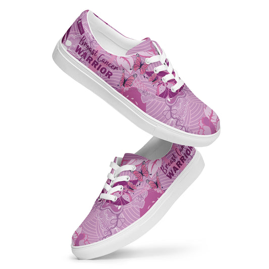 Women’s lace-up canvas shoes - Warrior