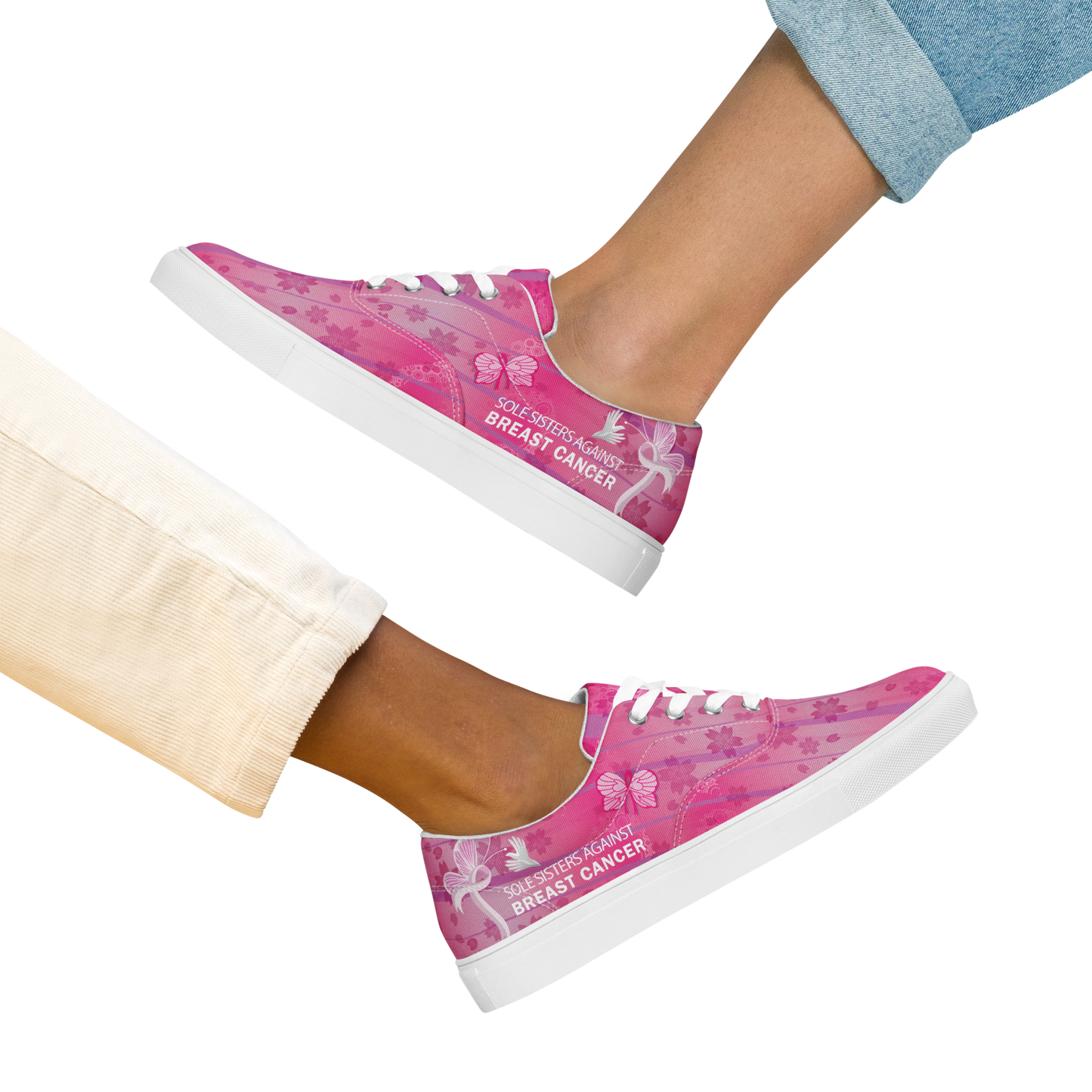 Women’s lace-up canvas shoes - Sole Sisters